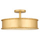 Mara Three Light Semi-Flush Mount (MARA1616GFL)