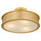 Mara Three Light Semi-Flush Mount (MARA1616GFL)