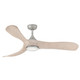 Hinkley - 903856FBN-LDD - 56 Smart Fan - Swell Illuminated - Brushed Nickel