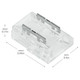 Dry Tape Accessory Crimp Connector (1CCOBTWCLR)