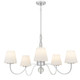 Stone Five Light Chandelier (STON5035C)