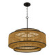 Teton Five Light Pendant (TET2830MBK)