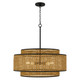 Teton Five Light Pendant (TET2830MBK)