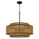 Teton Five Light Pendant (TET2830MBK)