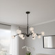 Walker 12 Light Chandelier (WALK5040MBK)