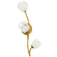 Walker Three Light Wall Sconce (WALK8808PVB)