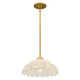 Whitecap One Light Pendant (WHP1814BRG)