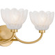 Whitecap Three Light Vanity (WHP8623BRG)