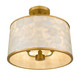 Windley Three Light Semi-Flush Mount (WIND1716BRG)