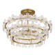 Wright Four Light Semi-Flush Mount (WRIG1720BRG)