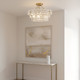 Wright Four Light Semi-Flush Mount (WRIG1720BRG)