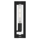 Young One Light Outdoor Wall Lantern (YOUN8406MBK)