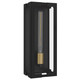 Young One Light Outdoor Wall Lantern (YOUN8407MBK)
