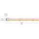 6T Series COB Wet Tape Light LED Tape Light (6COB316H27WH)