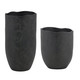 Uttermost - 18324 - Vases Set/2 - Komorebi - Matte Black