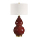 Uttermost - 30644-1 - One Light Table Lamp - Gourd - Antique Brass