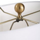 Ruffle Up One Light Table Lamp (30674-1)