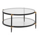 Uttermost - 50361 - Coffee Table - Chadid - Black Iron