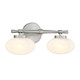 Barrow Two Light Bathroom Vanity (8-1050-2-SN)