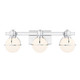 Savoy House - 8-1060-3-11 - Three Light Bathroom Vanity - Pierce - Chrome