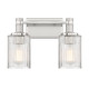 Savoy House - 8-1102-2-146 - Two Light Bathroom Vanity - Concord - Silver and Polished Nickel