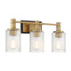 Concord Three Light Bathroom Vanity (8-1102-3-143)