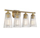 Chantilly Four Light Bathroom Vanity (8-1745-4-322)
