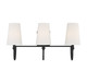 Savoy House - 8-2542-3-89 - Three Light Bath Bar - Cameron - Matte Black