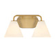 Savoy House - 8-2988-2-322 - Two Light Bathroom Vanity - Blair - Warm Brass