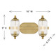 Holton Two Light Bathroom Vanity (8-3024-2-322)