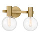 Wright Two Light Bathroom Vanity (8-3076-2-322)
