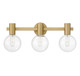 Wright Three Light Bathroom Vanity (8-3076-3-322)