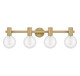 Wright Four Light Bathroom Vanity (8-3076-4-322)