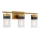 Brickell Three Light Bathroom Vanity (8-3600-3-322)