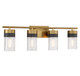 Brickell Four Light Bathroom Vanity (8-3600-4-322)