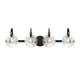 Savoy House - 8-3981-4-BK - Four Light Bathroom Vanity - Addison - Matte Black