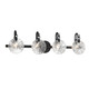 Addison Four Light Bathroom Vanity (8-3981-4-BK)
