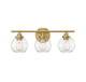 Savoy House - 8-4050-3-322 - Three Light Bath Bar - Carson - Warm Brass