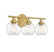 Carson Three Light Bath Bar (8-4050-3-322)
