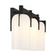 Caldwell Three Light Bathroom Vanity (8-4128-3-BK)