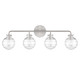 Mason Four Light Bathroom Vanity (8-4300-4-SN)
