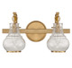 Adams Two Light Bathroom Vanity (8-4417-2-322)