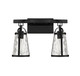 Albany Two Light Bath Bar (8-560-2-BK)