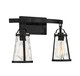 Albany Two Light Bath Bar (8-560-2-BK)