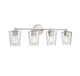Ballas Four Light Bathroom Vanity (8-5606-4-SN)