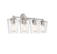 Ballas Four Light Bathroom Vanity (8-5606-4-SN)