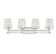 Garnet Four Light Bathroom Vanity (8-6001-4-109)