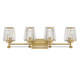 Garnet Four Light Bathroom Vanity (8-6001-4-322)