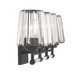 Garnet Four Light Bathroom Vanity (8-6001-4-BK)