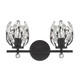 Moreno Two Light Bathroom Vanity (8-6601-2-BK)
